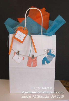 Sweet Baby Boy Laundry Bag