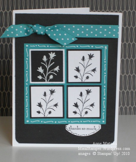 Black and White and Sweet Stems all over