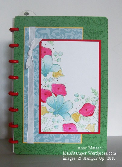 Awash with Flowers Circa Notebook insert