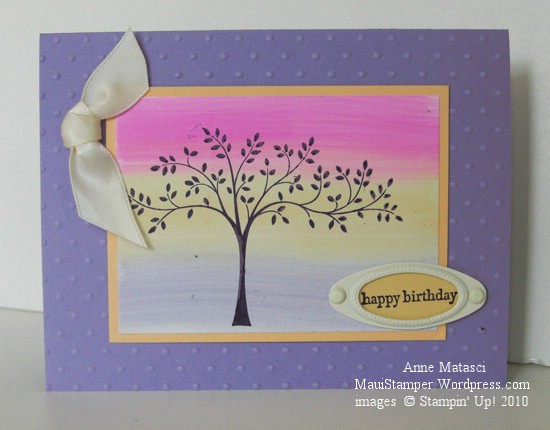 Stampin' Up! Lavender Lace Thoughts and Prayers