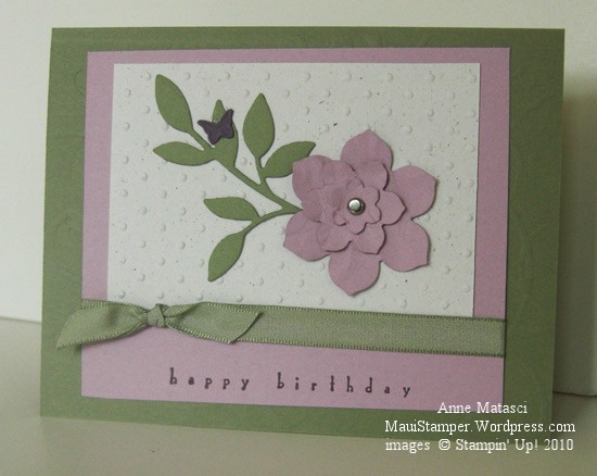 Stampin' Up! Big Shot Mellow Moss Color Renovation