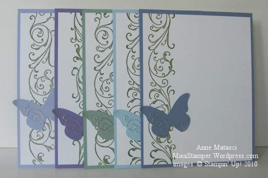 Beautiful Wings note cards
