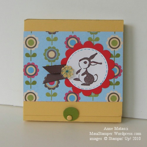 Ta Da!  The Matchbook Sticky Note holder