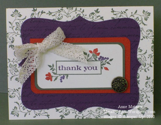 Just Believe Thanks in Jewel colors