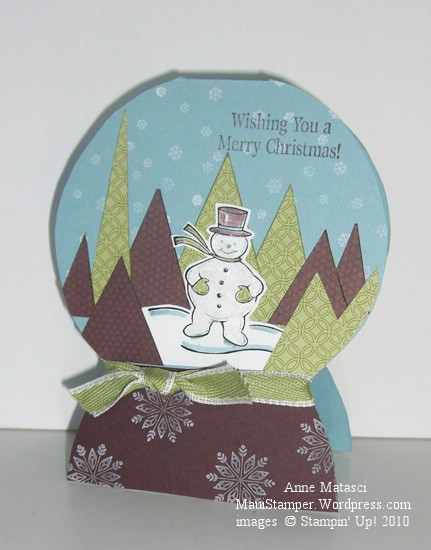 Maui Stamper 2010 Snow Globe
