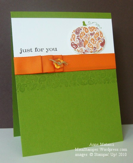 Convention Paisley Pumpkin