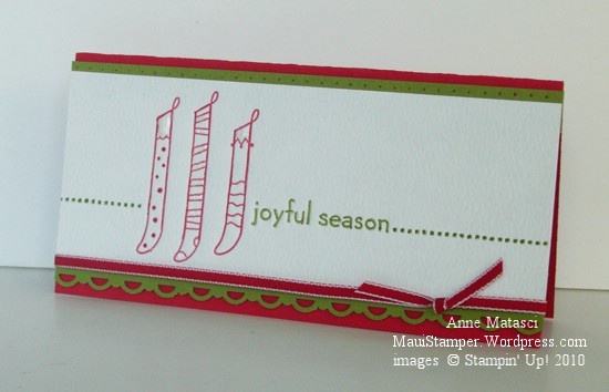 Joyful Season Letterpress card