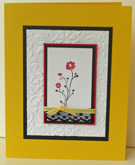 Black and White and Yellow All Over