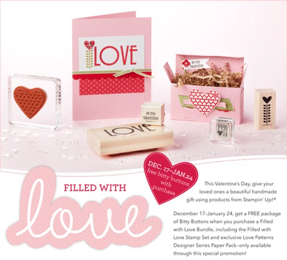 Filled with Love promotion