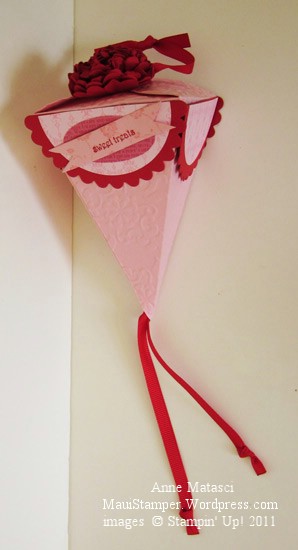 Sweet Valentine Petal Cone