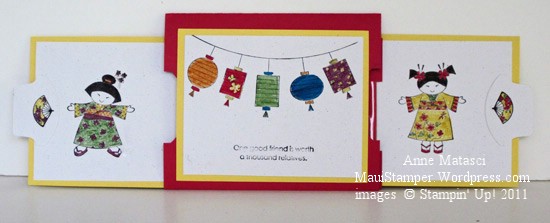 Girl's Day card open