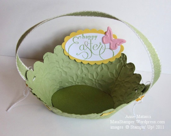 QBee's Easter basket from above