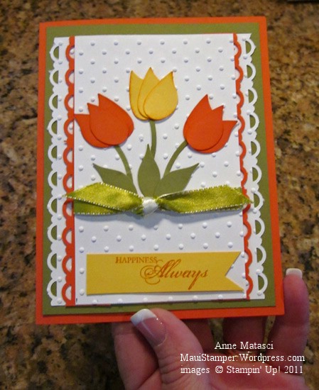 Robbie's tulip card
