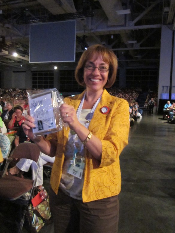 Cheryl won prize patrol!