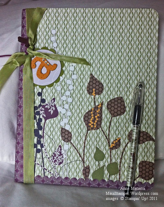 Anne's composition book