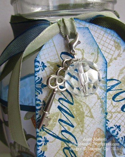 Goodies on the Change Jar tag