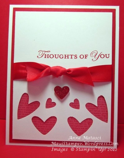 Thoughts of You Triple Heart Punch