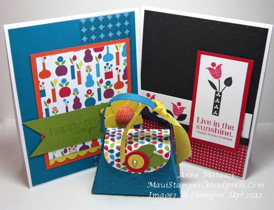 Summer Smooches cards and Petite Purse