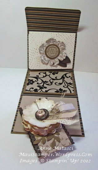 Morning Mocha photo wallet inside