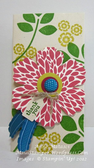 Maui Stamper Betsy's Blooms Petite Pocket