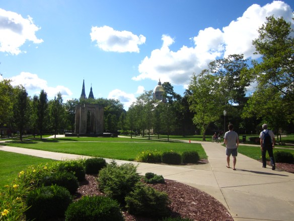 Notre Dame:  Stonehenge, the Basilica and the Golden Dome