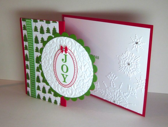 Holiday Frame Textured Impressions Embossing Folder Joyful Celebrations Stampin' Up!