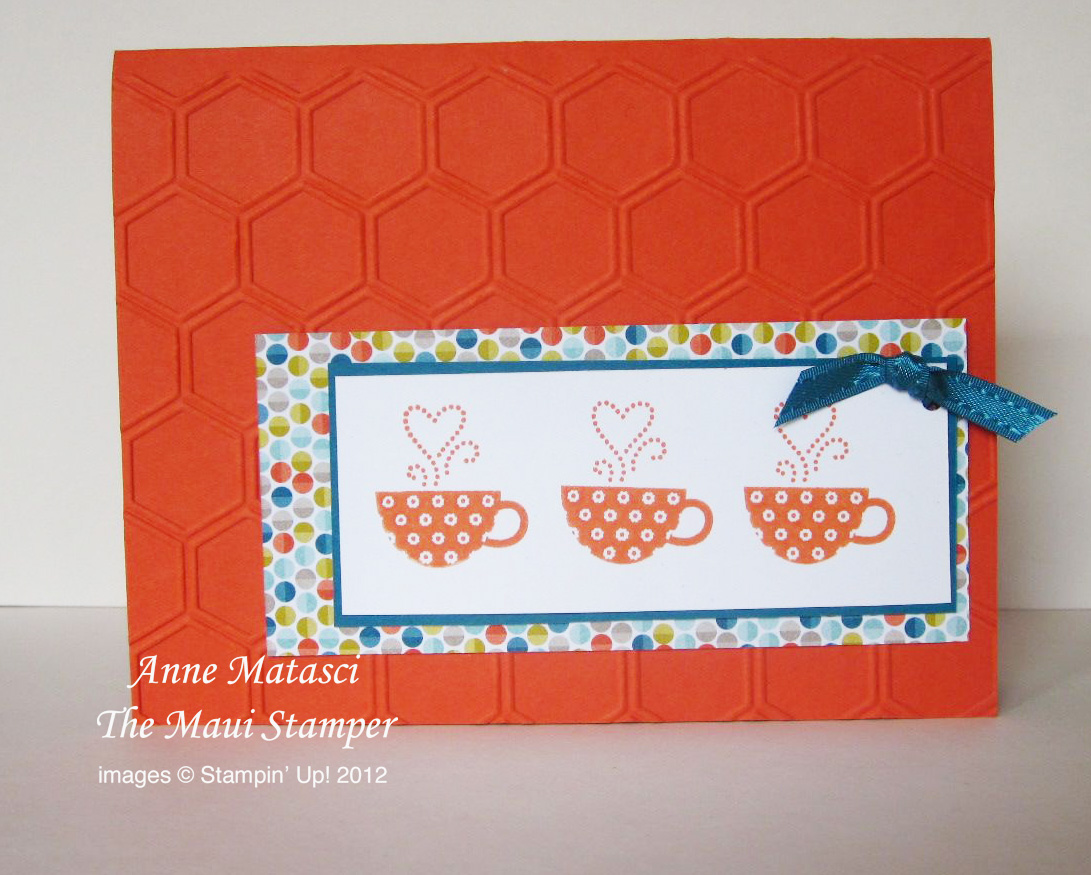 Maui Stamper 2013 Sale-a-bration Patterned Occasions