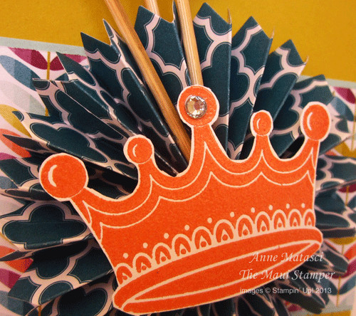 Stampin' Up! Maui Stamper You Rule King for a Day
