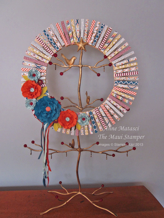 Maui Stamper Sycamore Street Spring Wreath Sale-a-bration