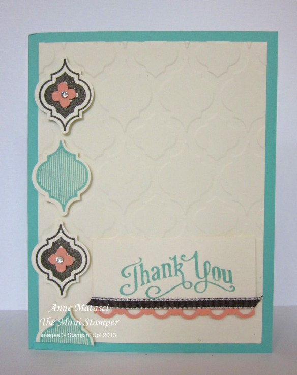 Maui Stamper Coastal Cabana Mosaic Madness Open House