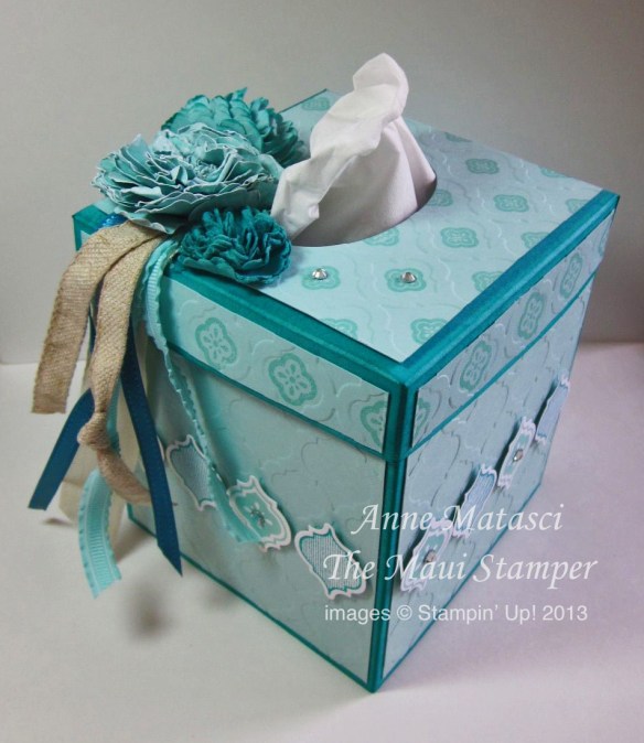 Maui Stamper Mosaic Madness Tissue Box
