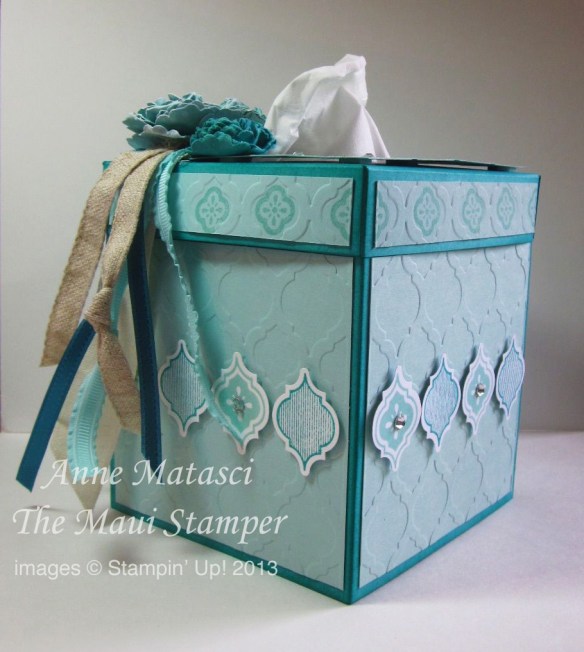 Maui Stamper Mosaic Madness Tissue Box
