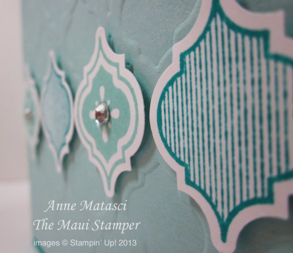 Maui Stamper Mosaic Madness Tissue Box side