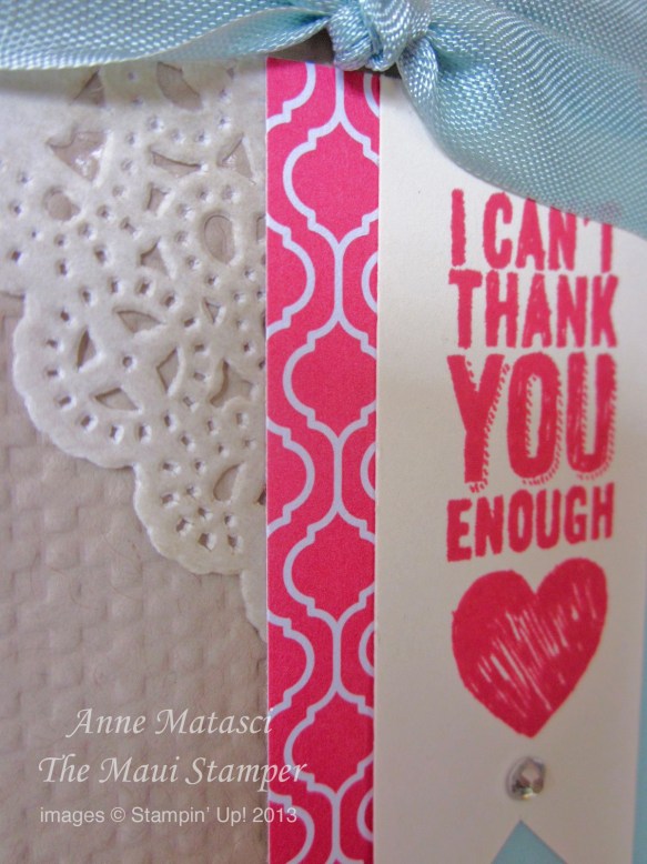 Maui Stamper Chalk Talk Strawberry Slush Open House