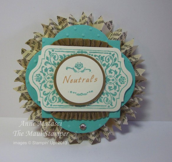 Stampin' Up! Maui Stamper Chalk Talk