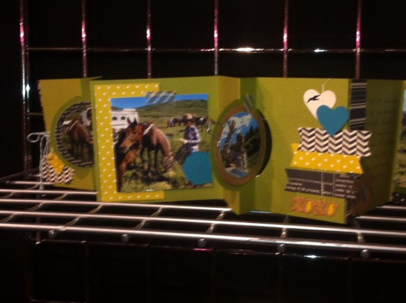 Stampin' Up! Maui Stamper Shelli's Thinlet Circle Flip Book Convention 2013