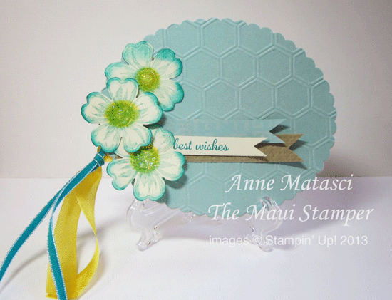 Maui Stamper Convention 2013 WOW Card Swap Floral Shop