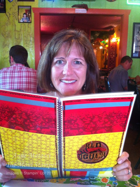 Stampin' Up! Maui Stamper Convention Day 1 Be the Difference Red Iguana