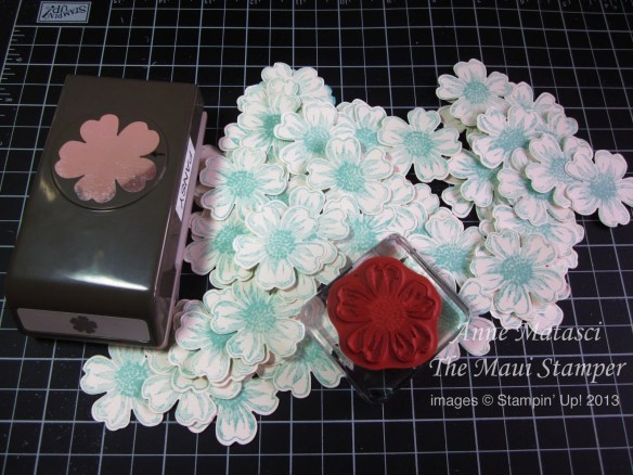 Stampin' Up! Maui Stamper Flower Shop Plenty Pansies