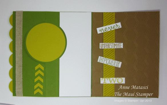 Maui Stamper handmade card Undefined Pineapple