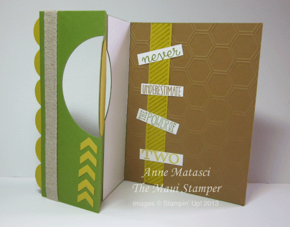 Maui Stamper handmade card Undefined Pineapple