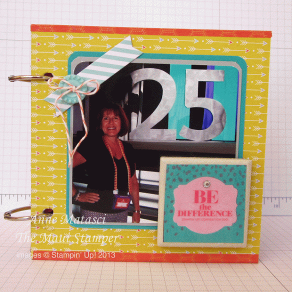 Maui Stamper My Paper Pumpkin May 2013 Handmade Scrapbook