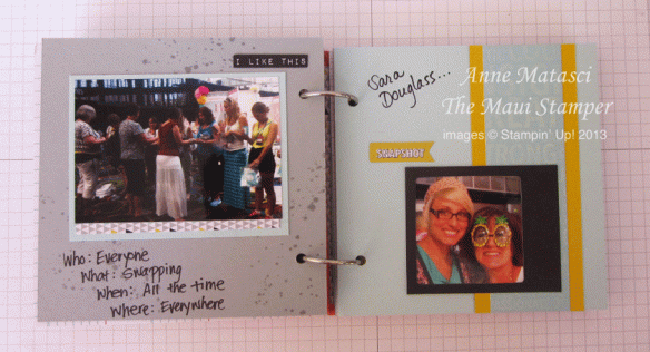 Maui Stamper My Paper Pumpkin May 2013 Handmade Scrapbook