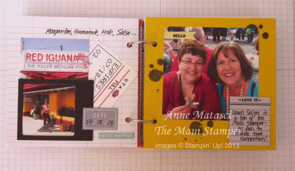 Maui Stamper My Paper Pumpkin May 2013 Handmade Scrapbook