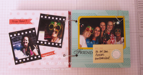 Maui Stamper My Paper Pumpkin May 2013 Handmade Scrapbook