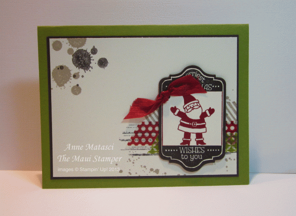 Maui Stamper handmade card Tag It Chalk Talk Framelits