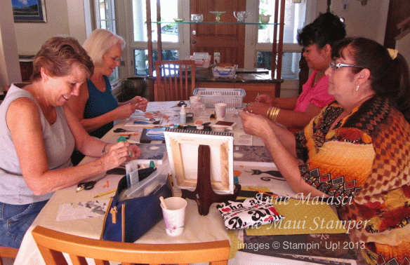 Maui Stamper Halloween Cat Mixed Media Home Decor