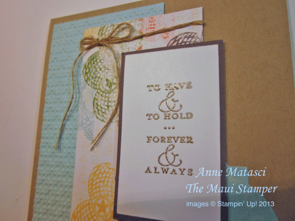 Maui Stamper Forever and Always This N That