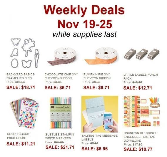 Maui Stamper Weekly Deal Nov 19-25, 2013