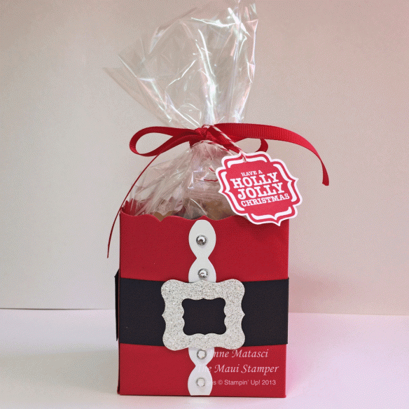 Maui Stamper Santa Box Fancy Favor Tags 4 You